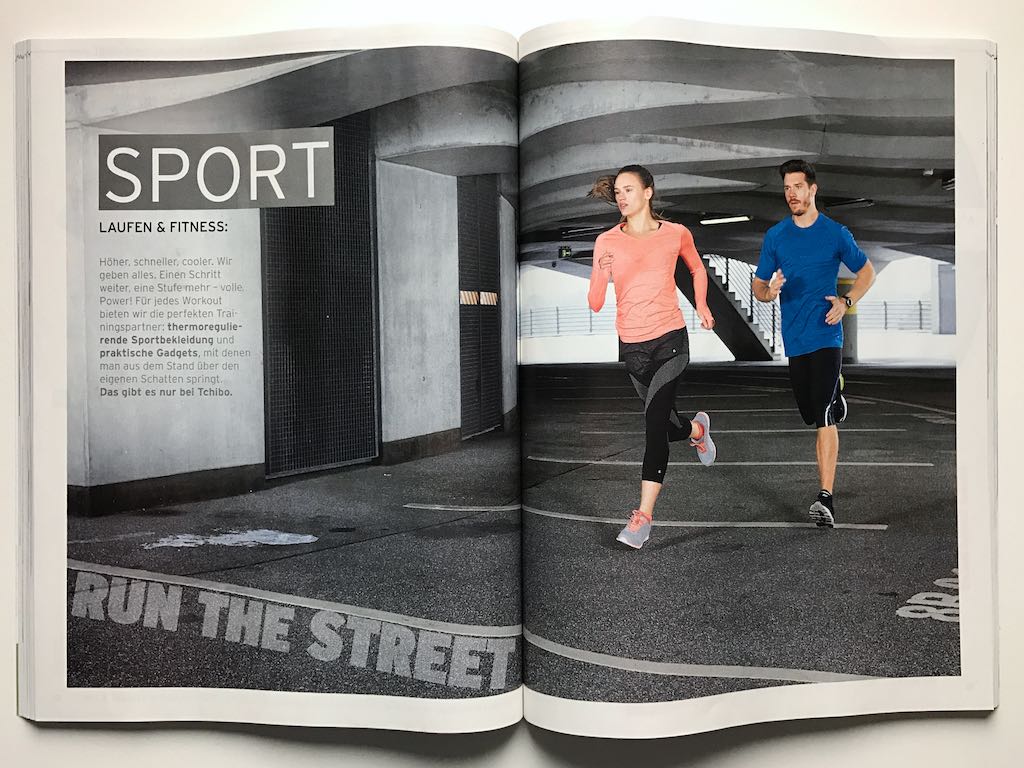 Tchibo Katalog März 2017 Laufen und Fitness
